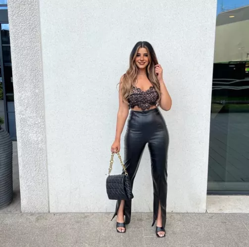 just love how leather feels on me