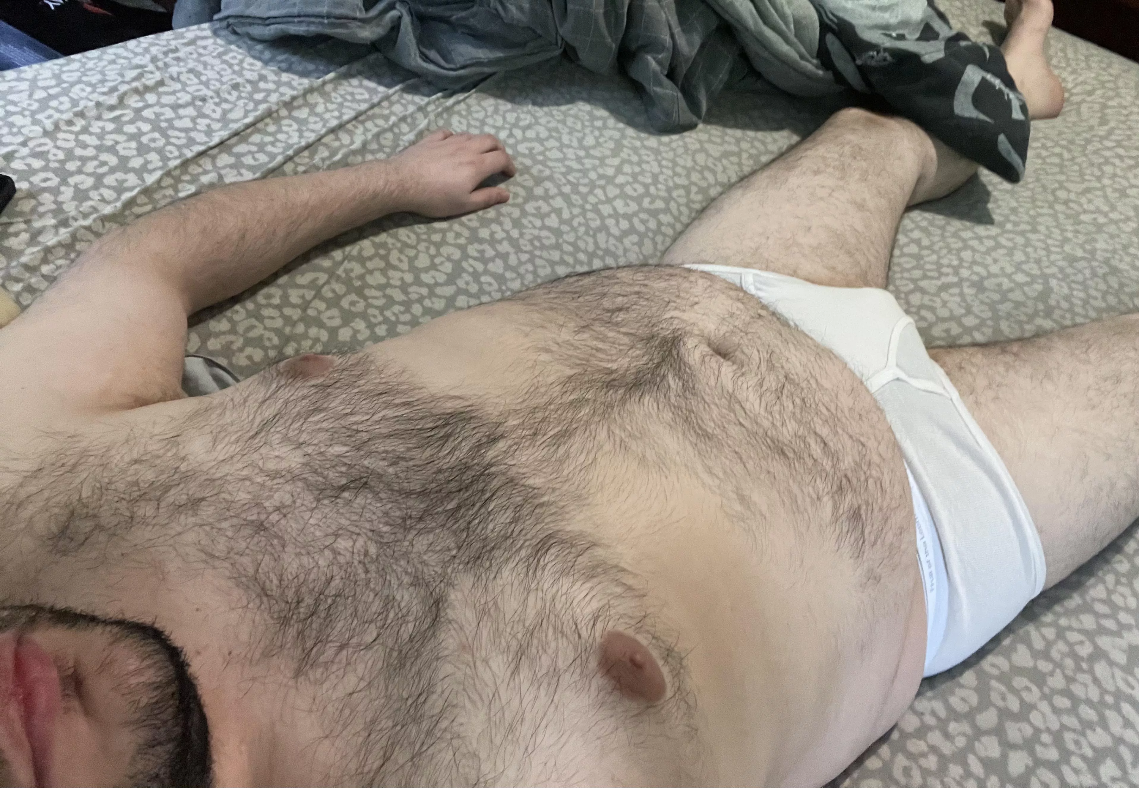 Let’s cuddle in our briefs!