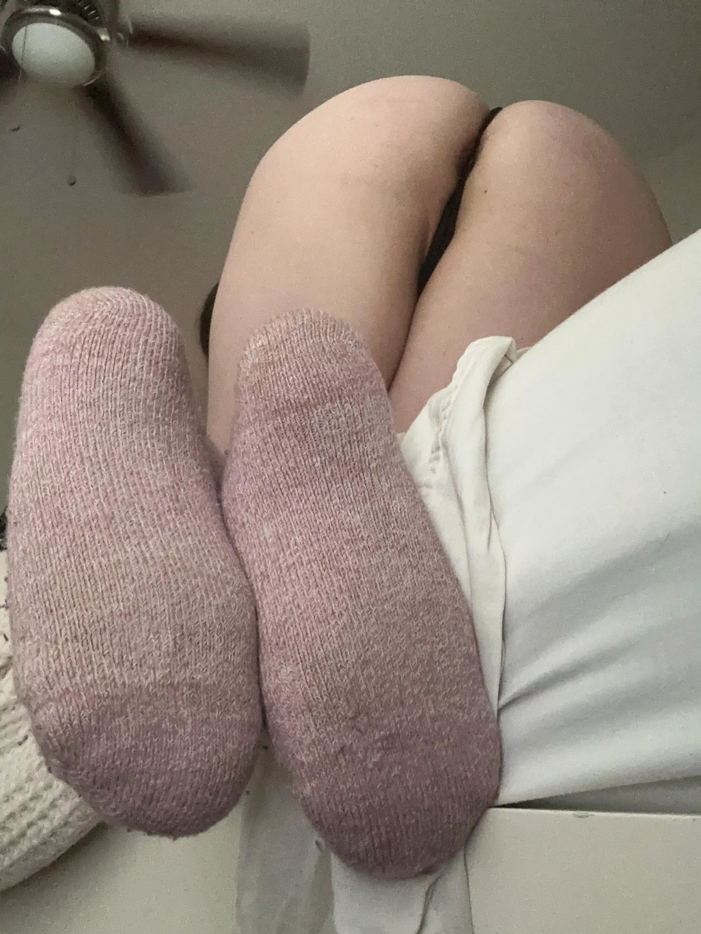 Purple cute socks
