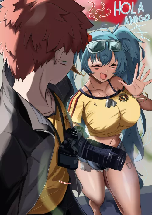 Shirou from Fate/Stay Night encounters Mexican Miku (Shokobr)