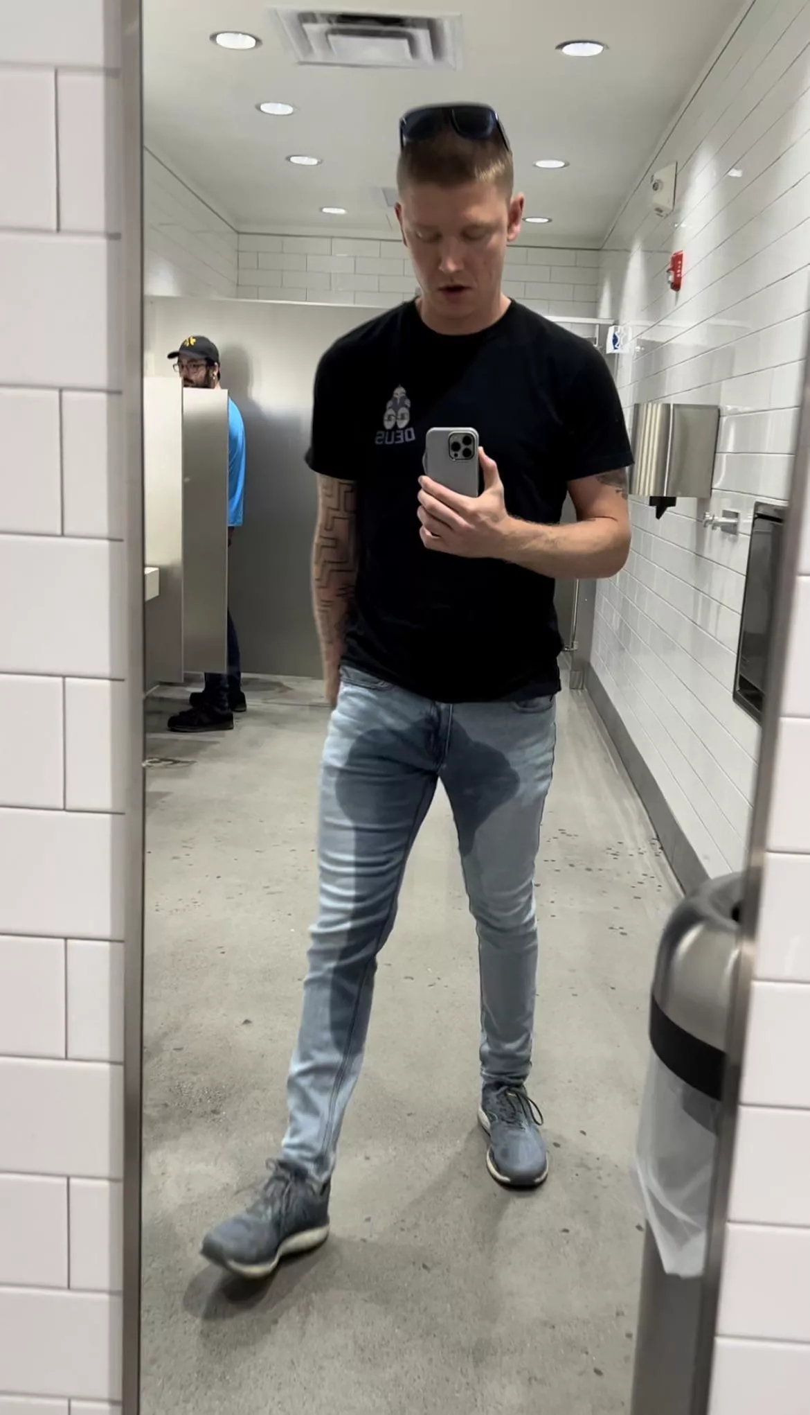 Think he noticed 👀🙊👅