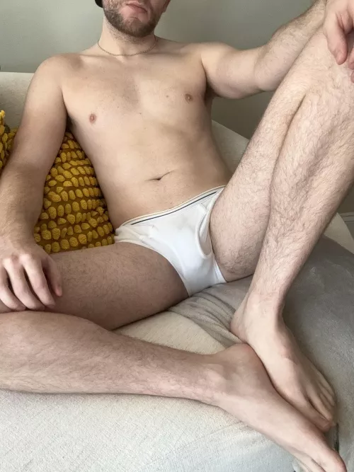 Time to kick back and relax in my tighty whities 😉