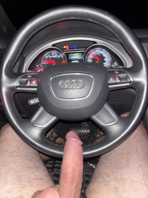 When you go out in the wife’s suv with a monster cock why would you drive with your hands (36)