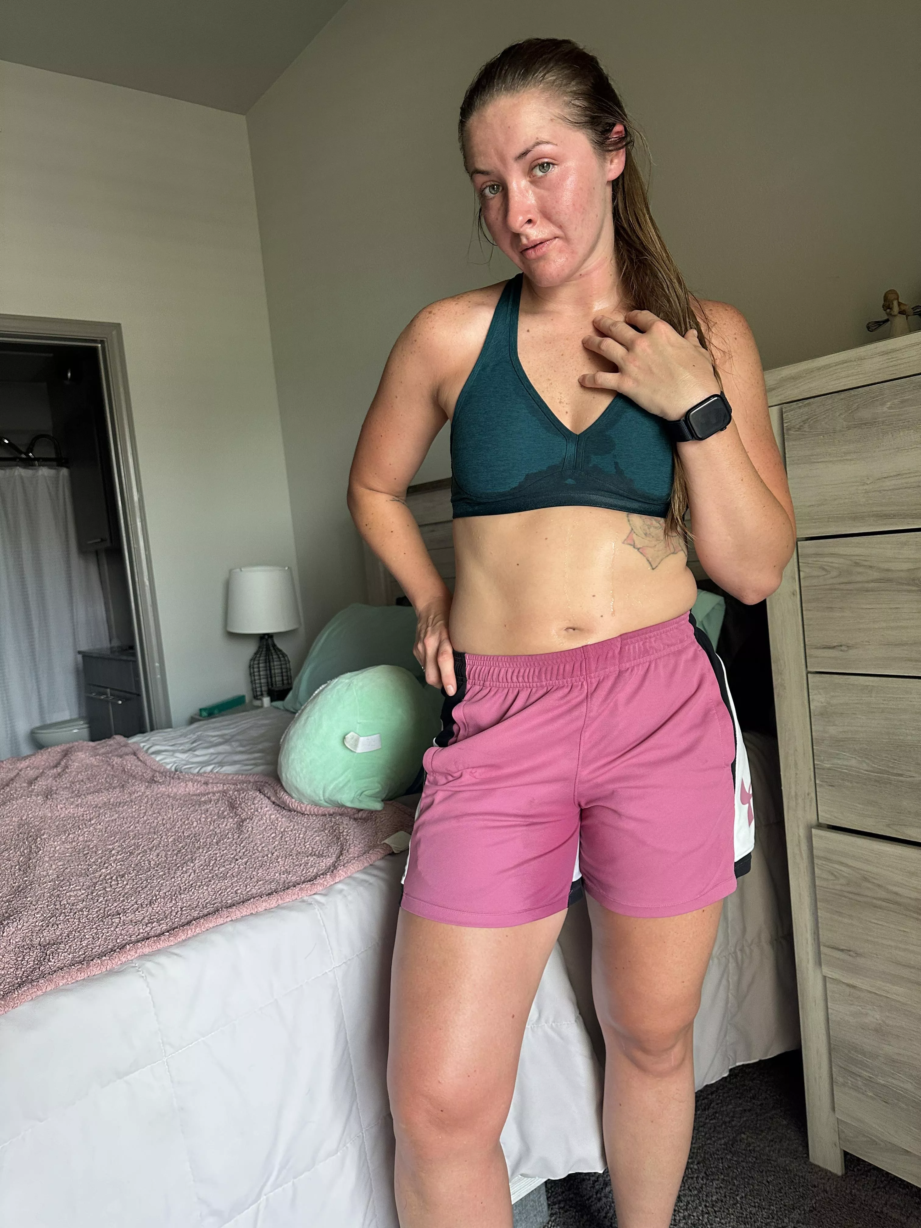 5k and a significant amount of sweat later... 🥵