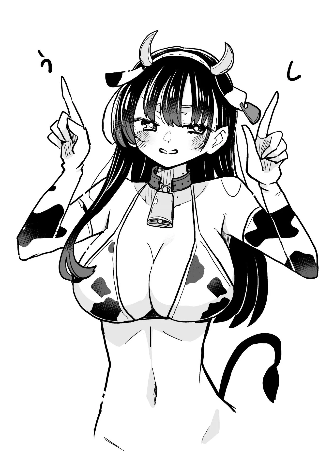 Anna Yamada Wearing Her Cow Print Bikini 