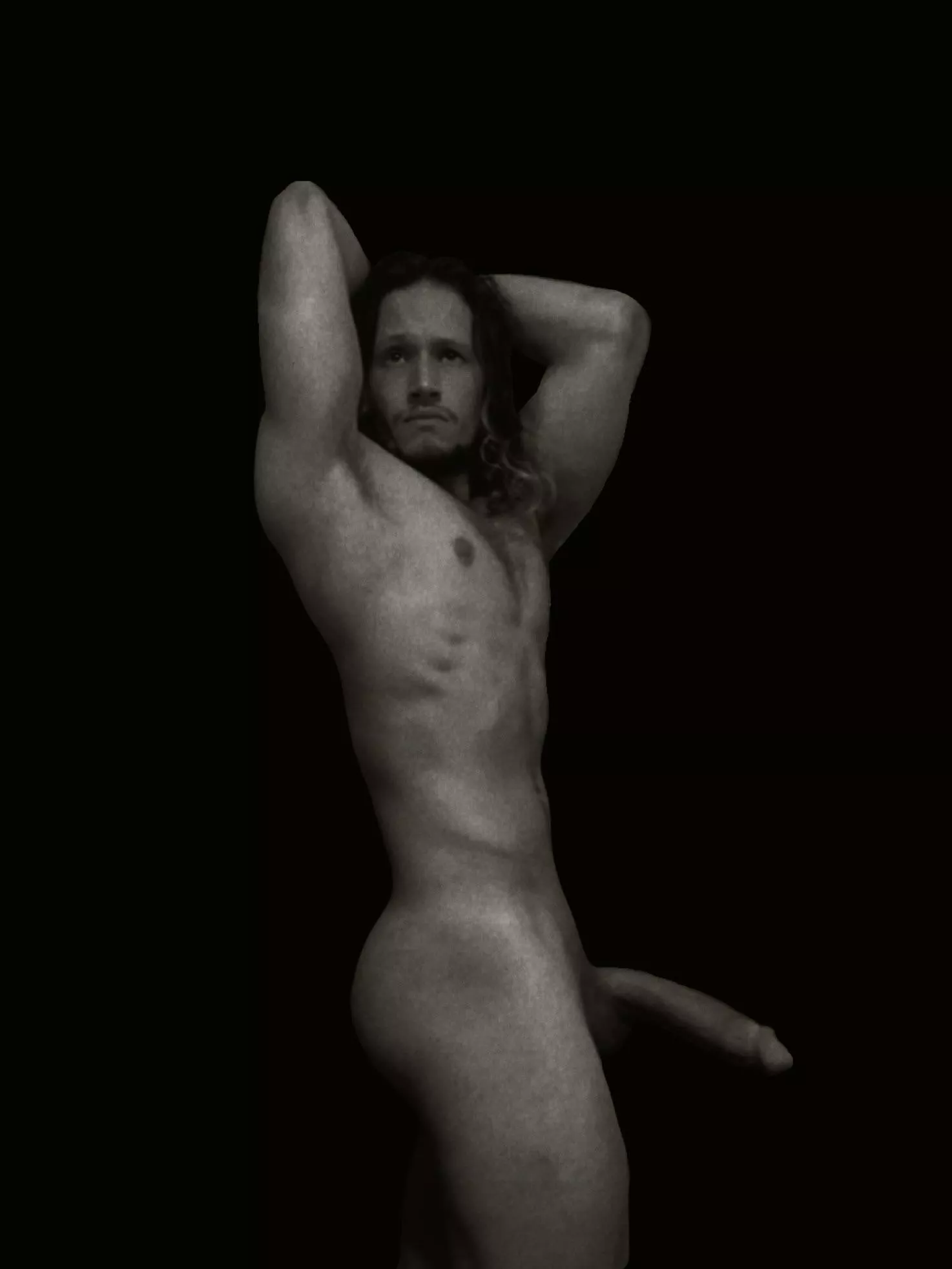 Art can never exist without naked beauty displayed🖤