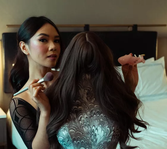 Don't be shy... Just let me take your masculinity away... 