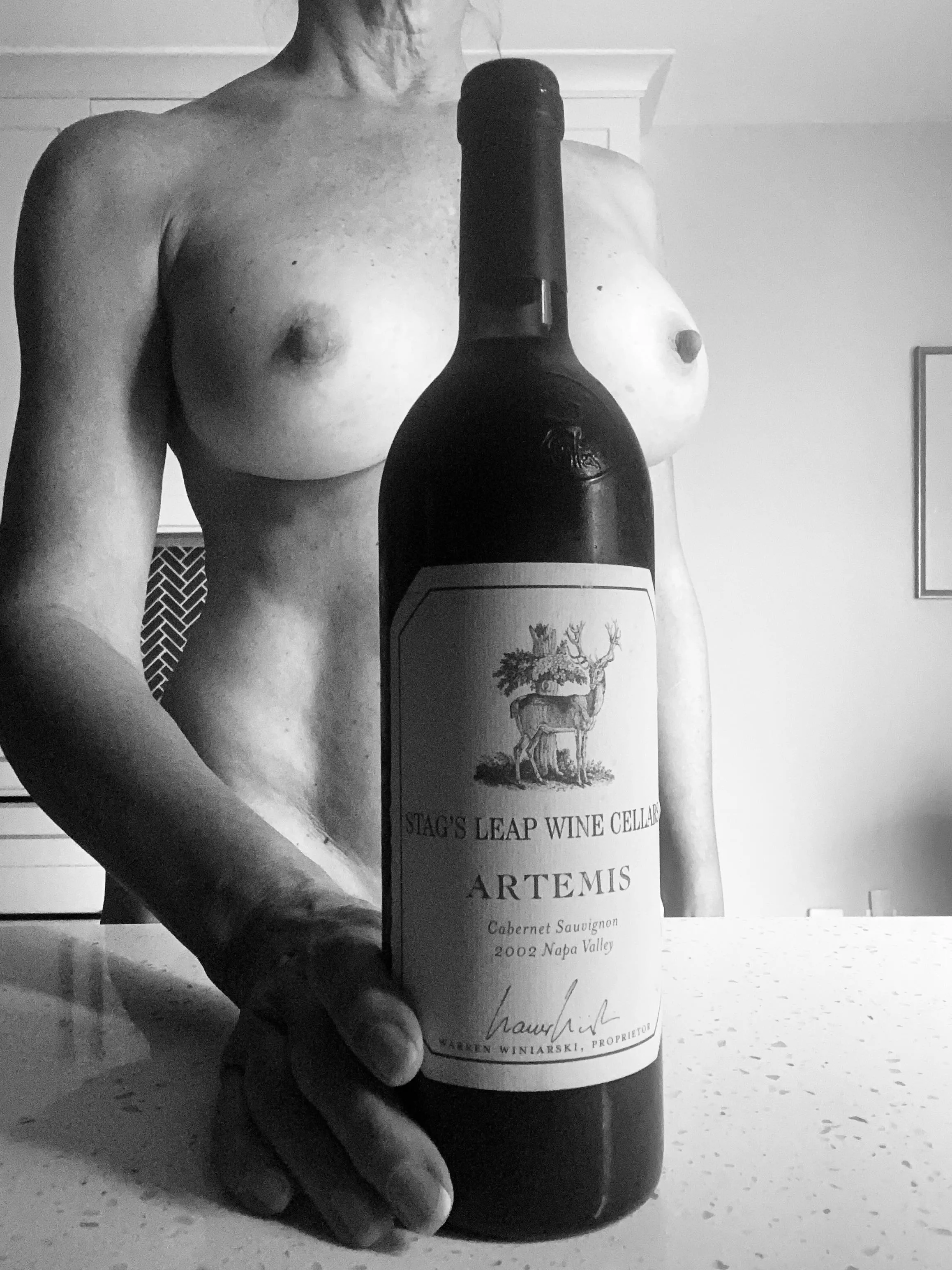 (F) Been holding onto this one too long. Time to open her up. 