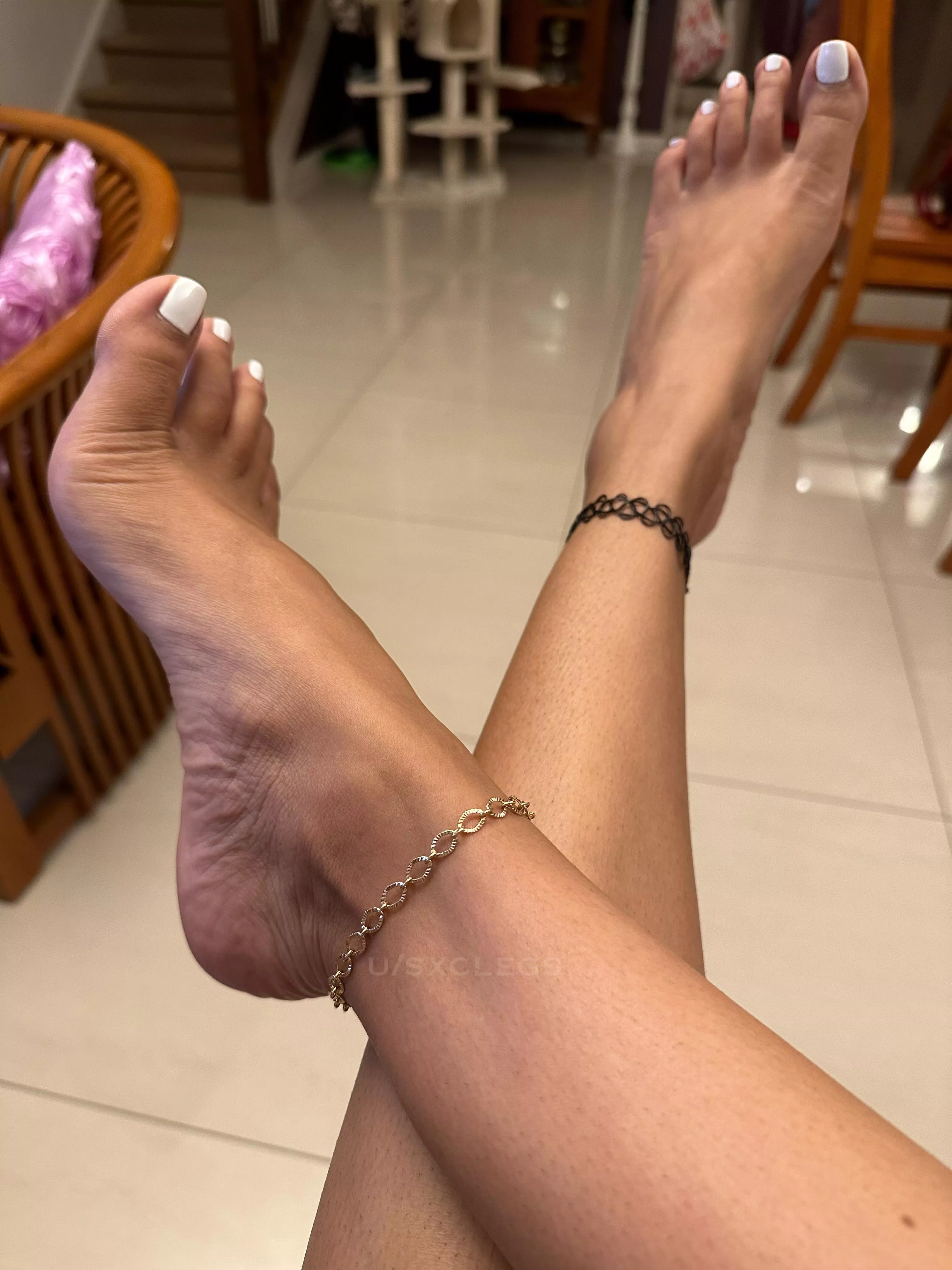 Feet up on the weekend 