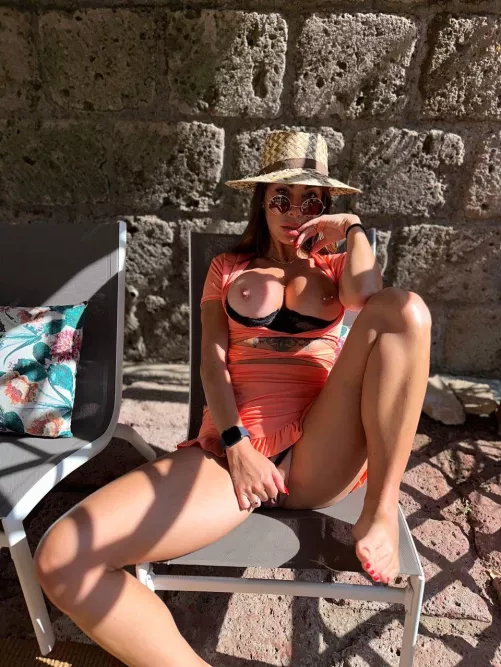 I like to get naked in places like this