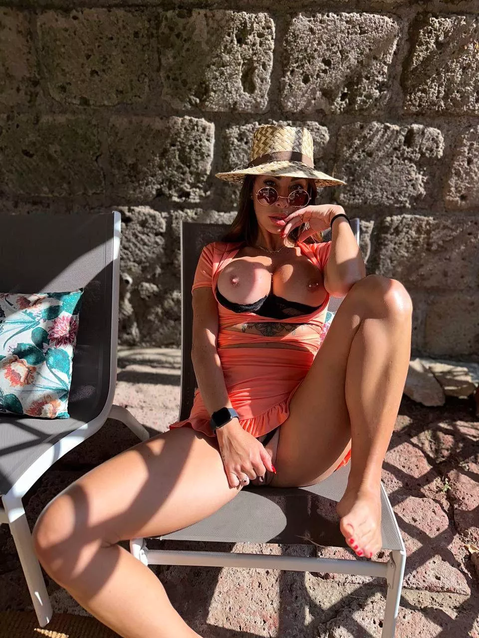 I like to get naked in places like this