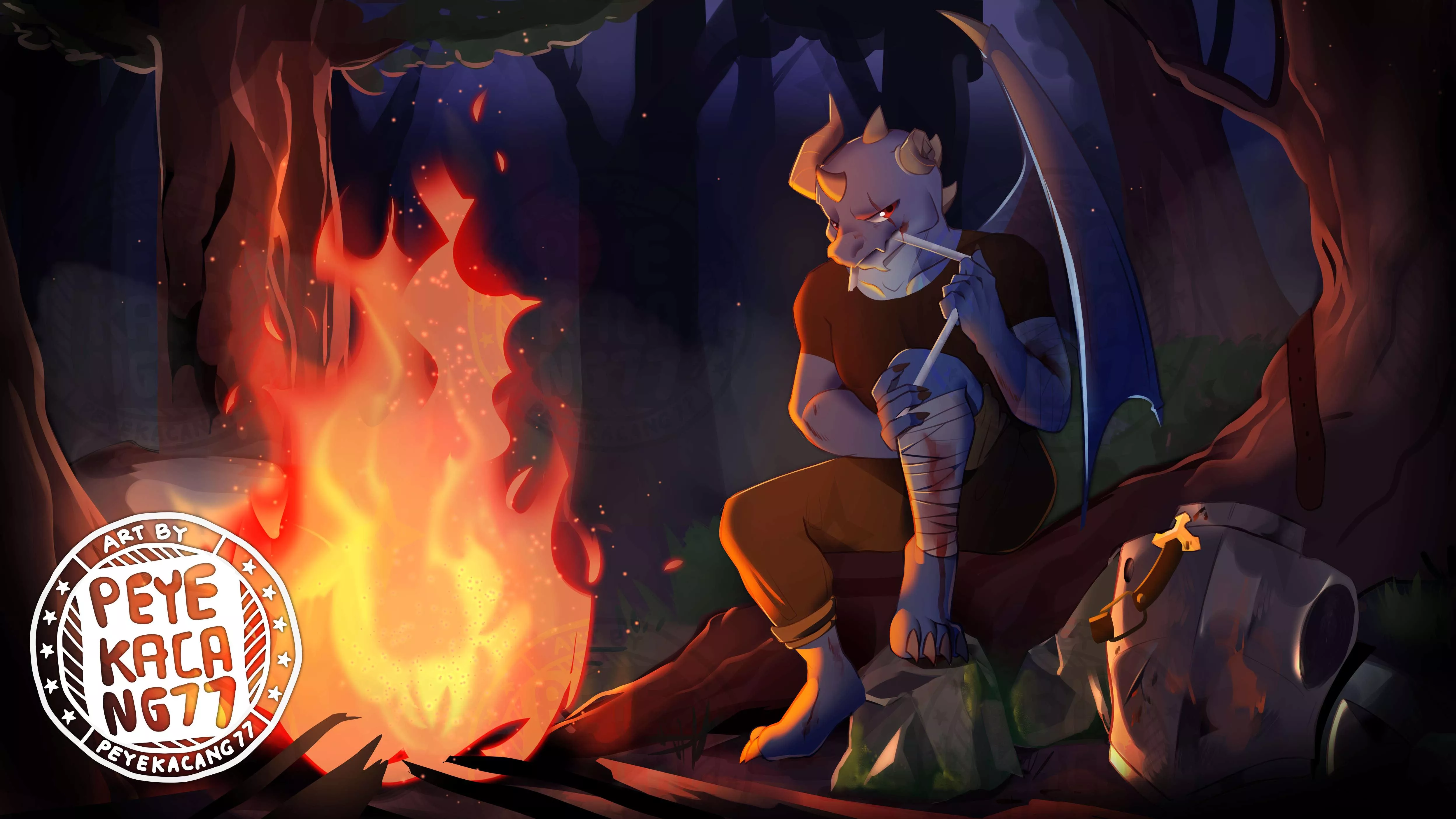 in this harsh time, all u need is rest ~ (@peyekacang77)