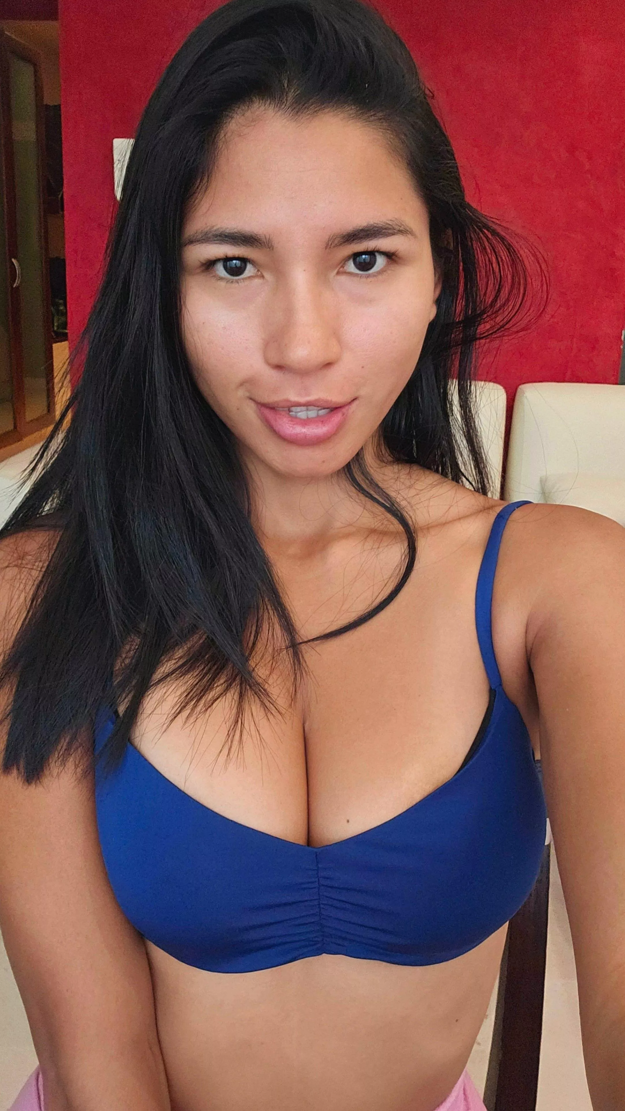 It's hard not to stare, I know