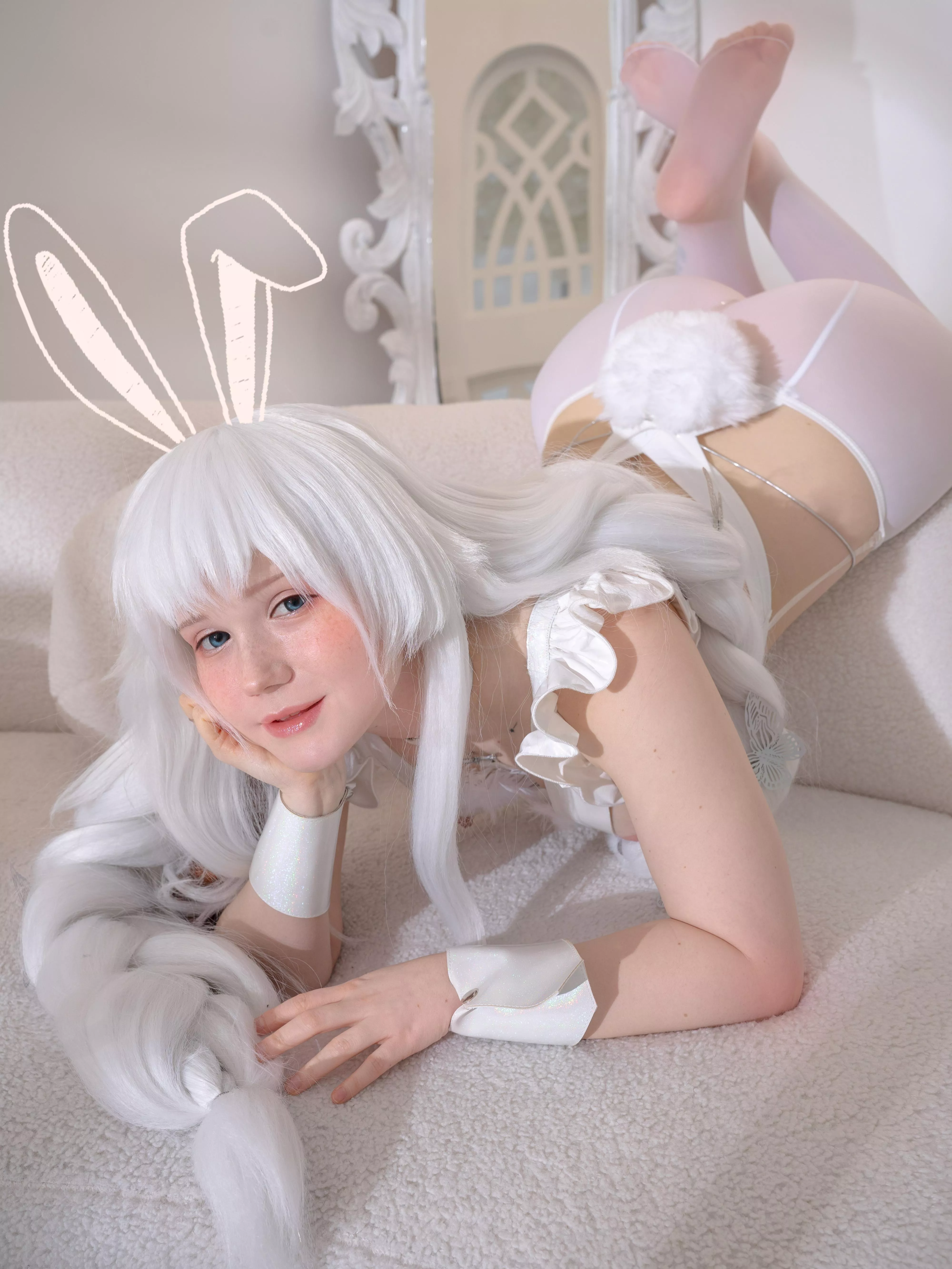 Le Malin bunny cosplay by Neyrodesu 