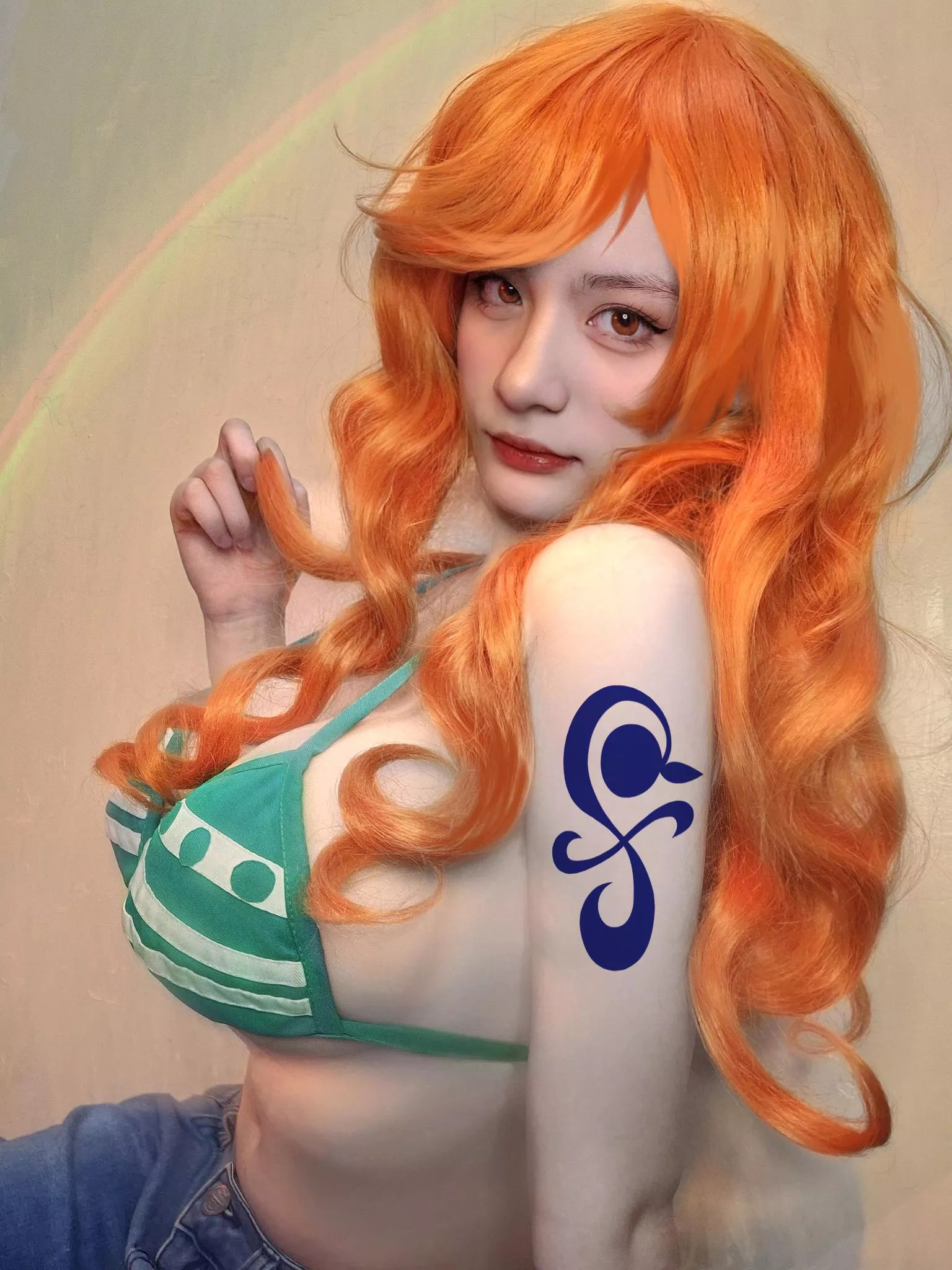 my lore-accurate Nami (One Piece)🎃🍊