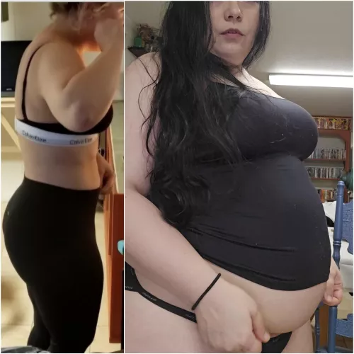 Slim thick to fat chick