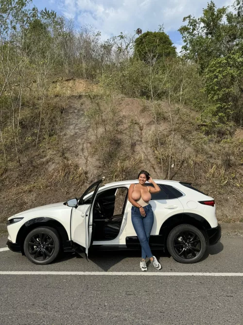 sorry I think my shirt is a little loose, you don’t mind do you?