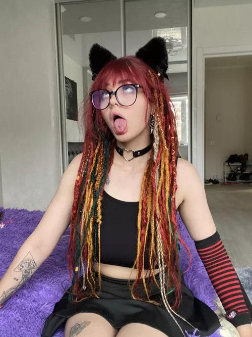 This cat needs her milk meow