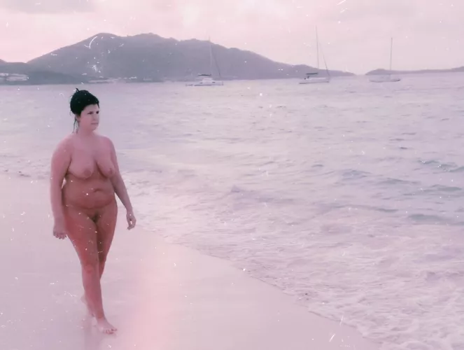 This was an awesome beach in Saint Martin 