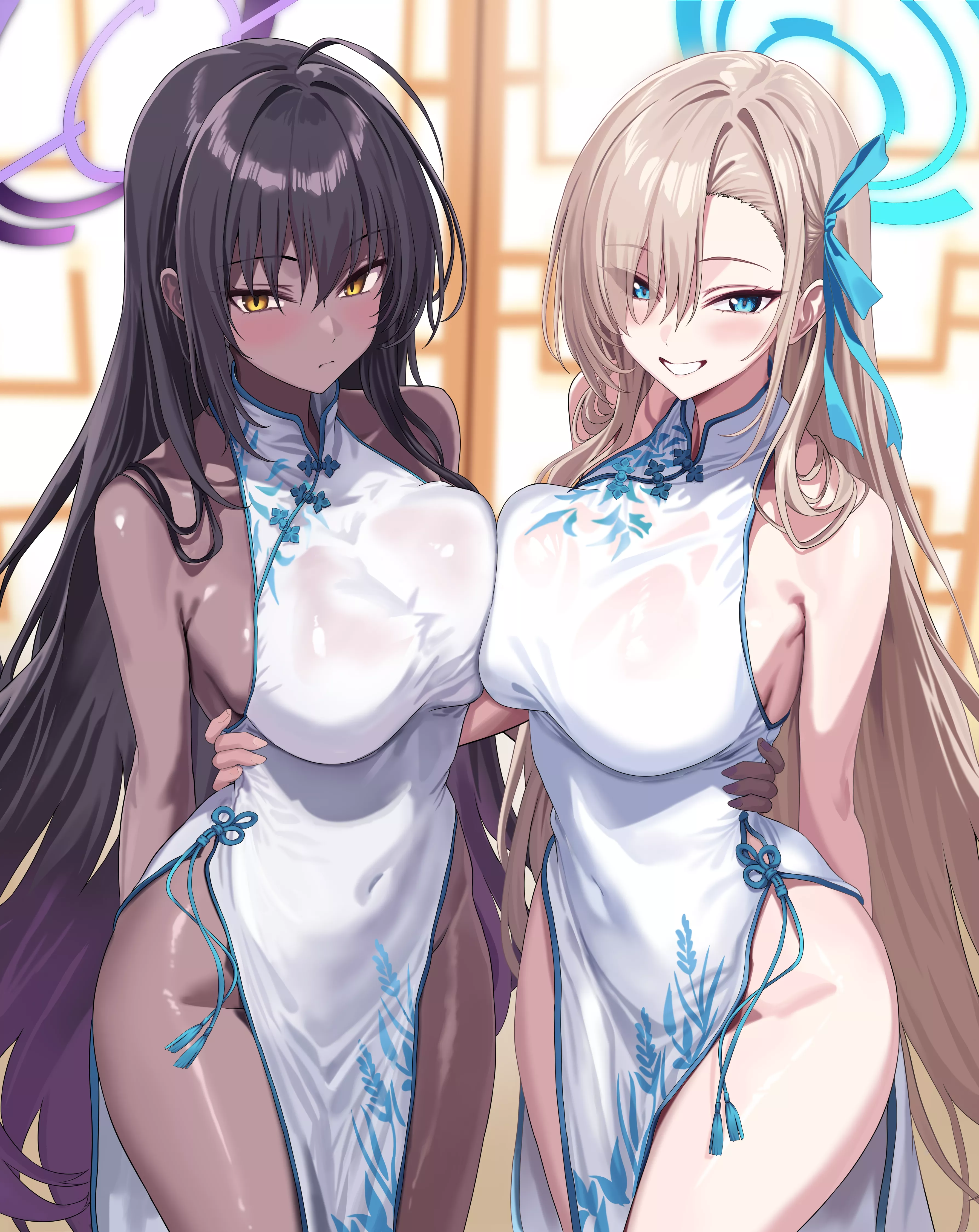 China Dress Asuna & Karin [Blue Archive]
