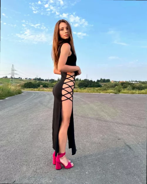 Found the tightest dress I have that highlights my curves 