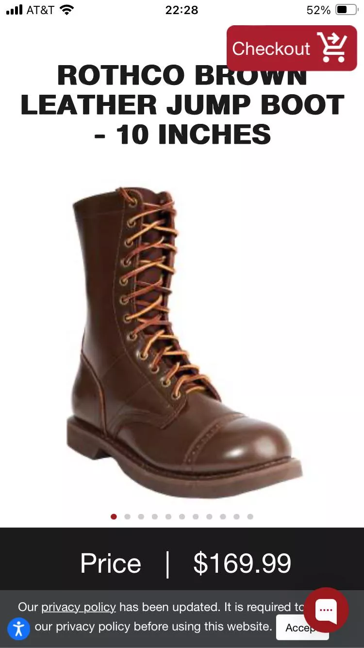 Has anyone ever tried to take the paint/finish off of the Rothco Brown Jump Boots? 