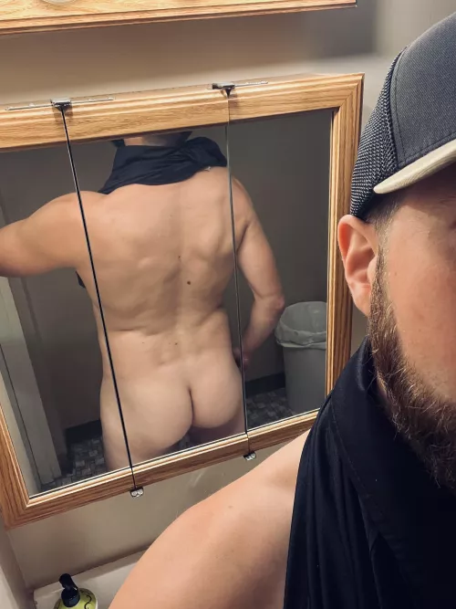 I’ve been working on my backside. Does it show?