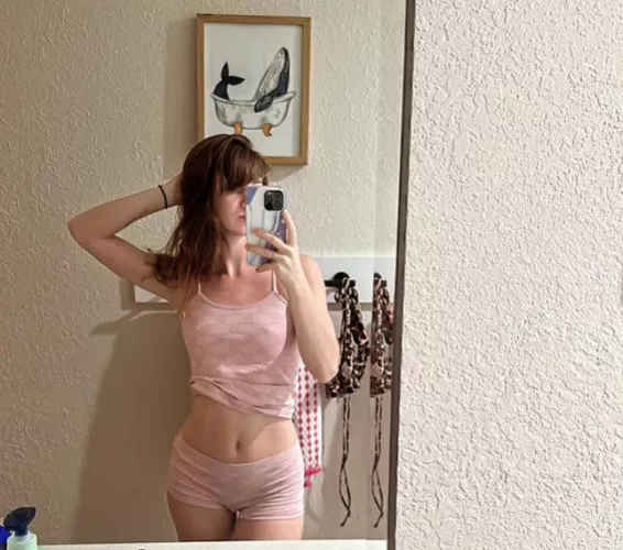 Juicy Couture can only be worn without a bra :) 