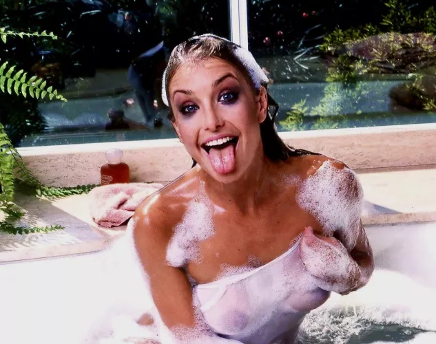 Quite possibly the greatest picture of Heather Thomas ever taken. (80s)