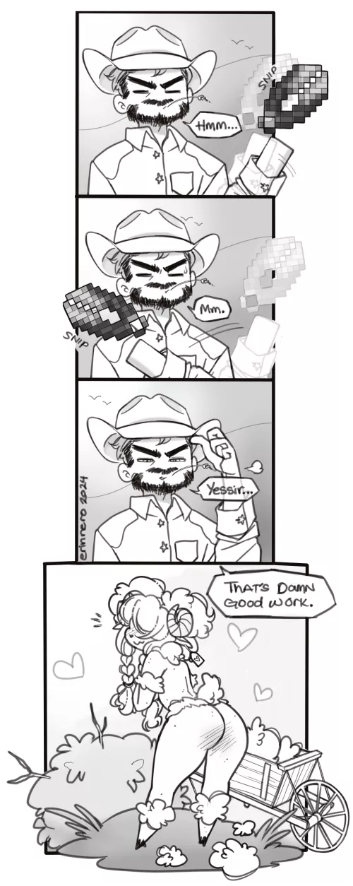 The sheep in question...