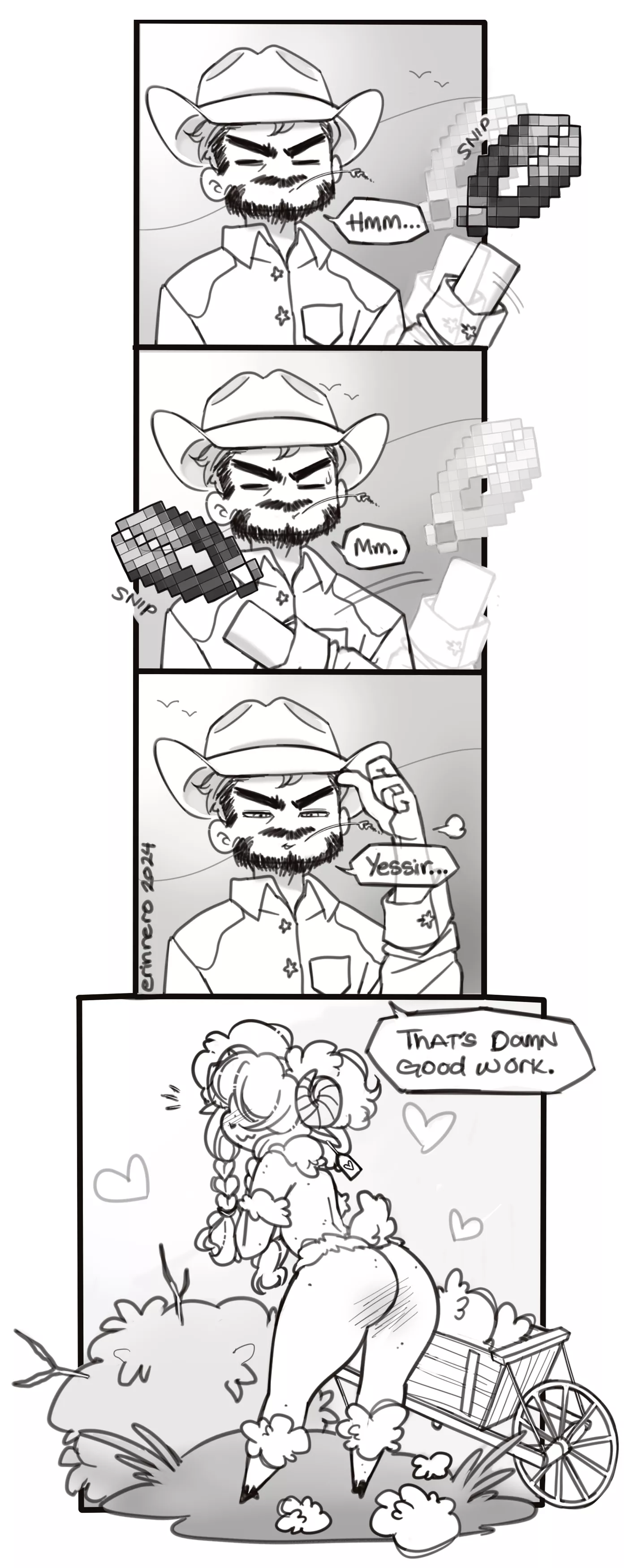 The sheep in question...