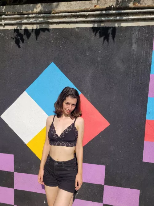 This is what I wore to a music festival. Am I showing too much?