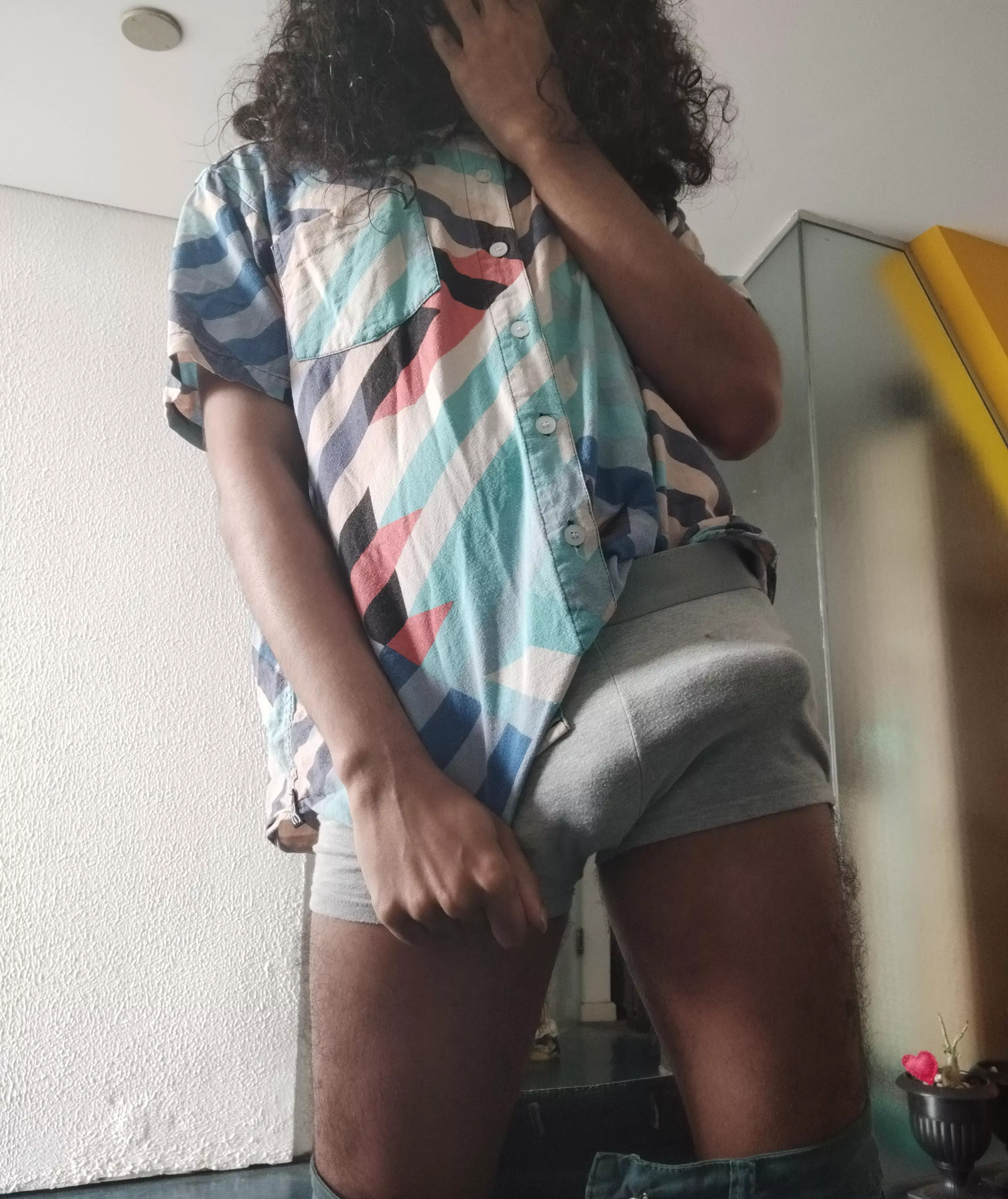 grey underwear is cool