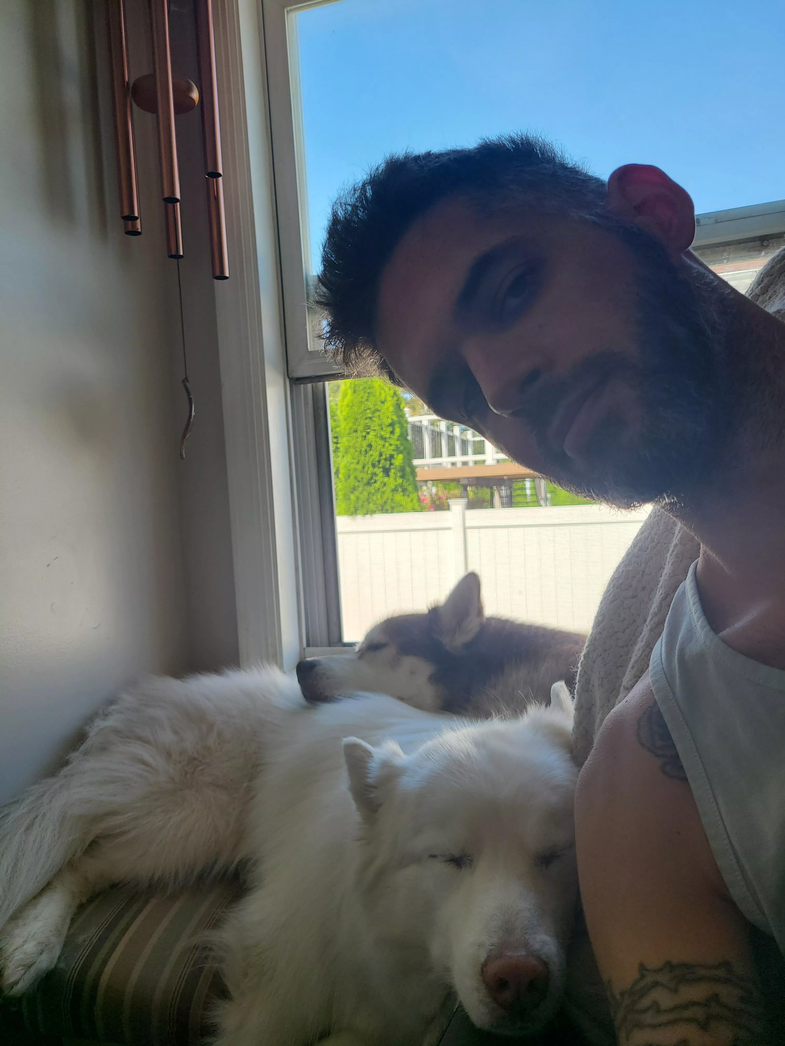 My favorite boys keeping me company while I work