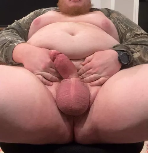 Since you’re already down there you might as well show daddy what you can do! 