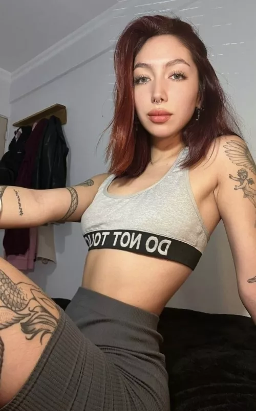 That feeling when you get all pretty to go to the gym but contemplate whether you should just lay on the couch instead