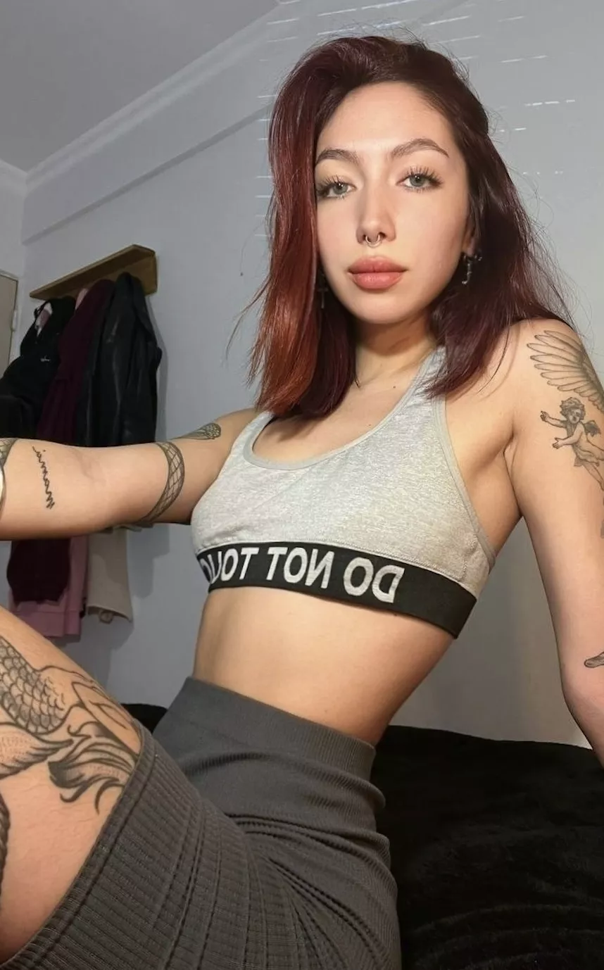 That feeling when you get all pretty to go to the gym but contemplate whether you should just lay on the couch instead