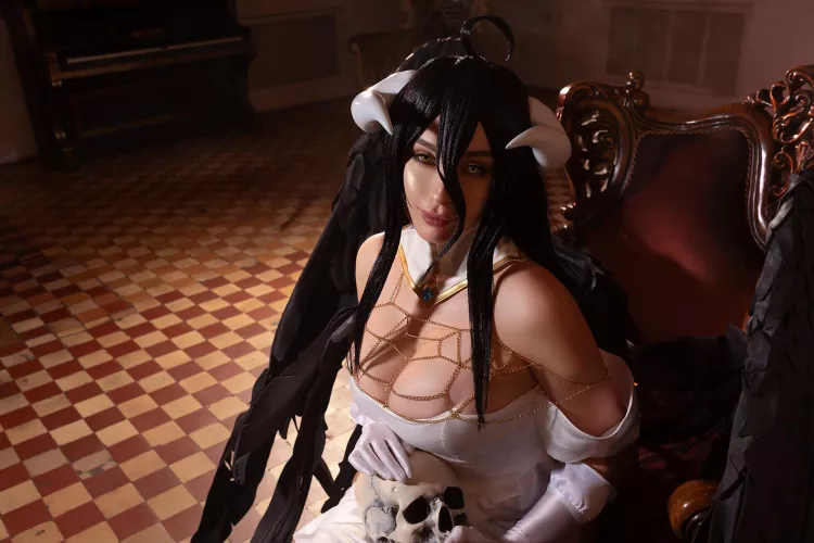 This gothic lady is staring at you! 