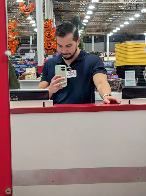 Thought I looked decent at work. I'm here to help with your eye care needs!