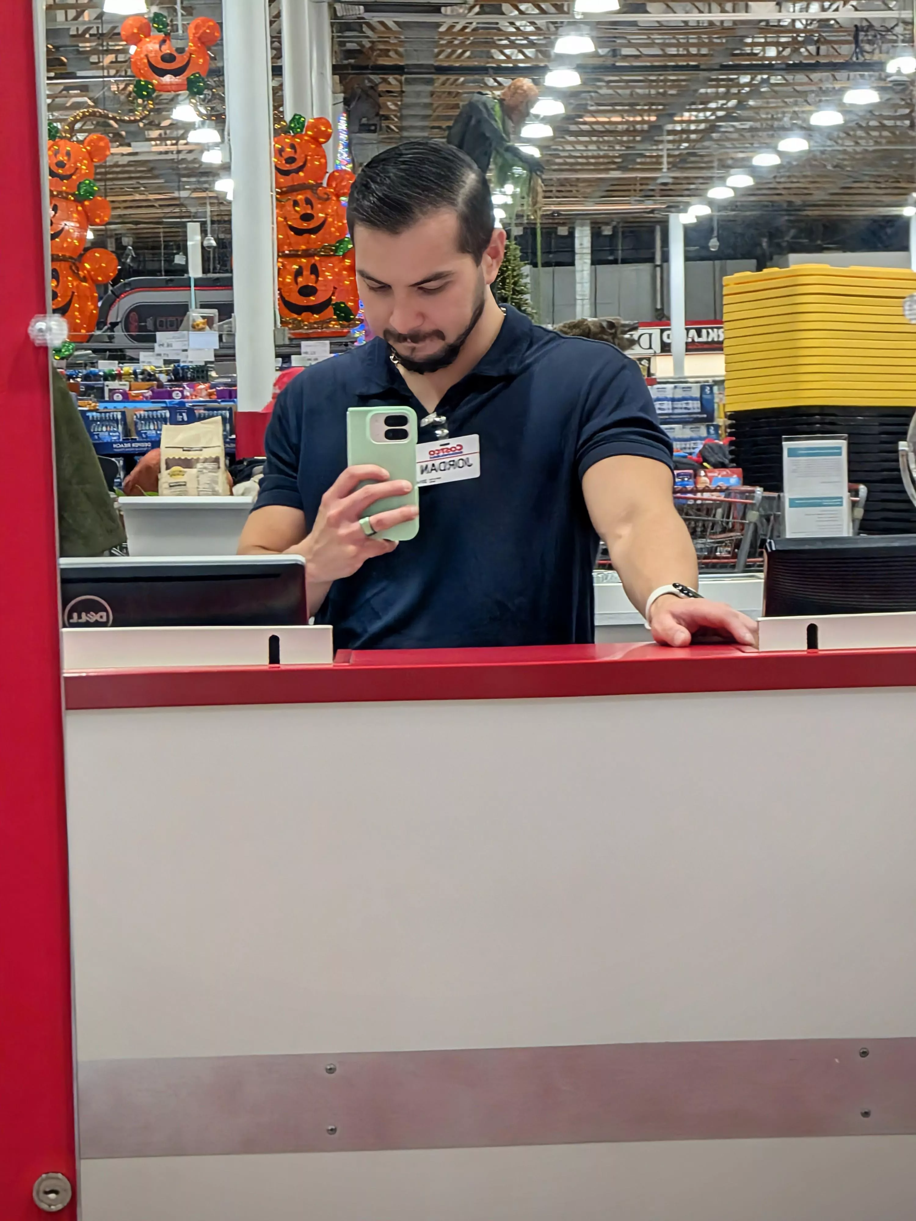 Thought I looked decent at work. I'm here to help with your eye care needs!