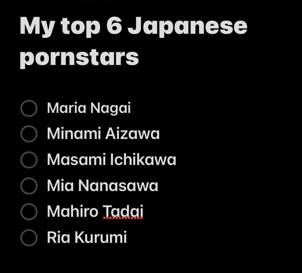  What’s everyone favorite jav star mine are these 