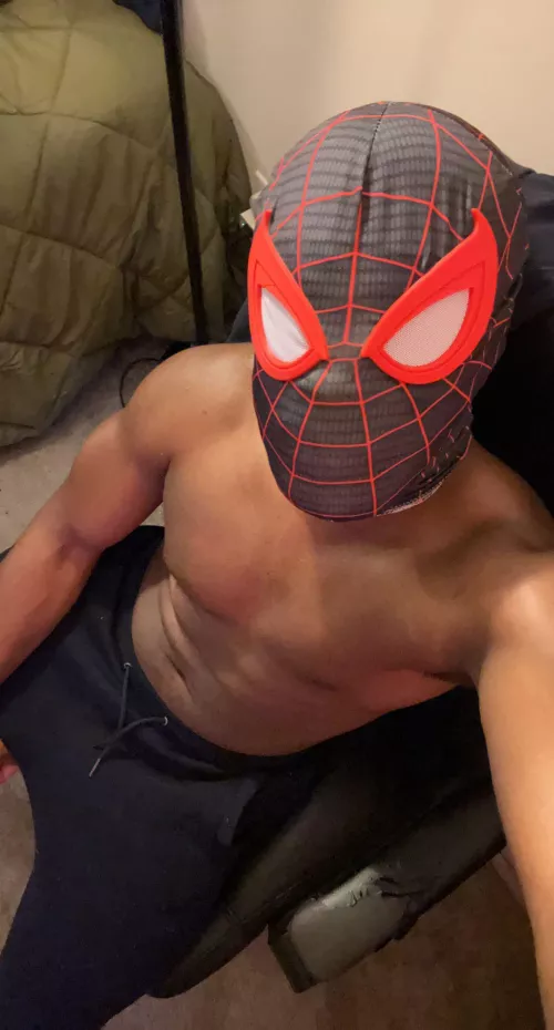 Your friendly neighborhood spider says good morning and happy Friday 