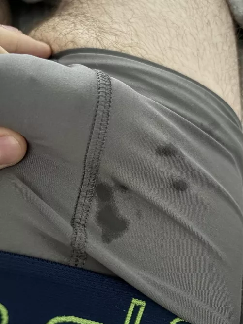 [27] I turn into a precum machine as soon as I’m turned on! Here’s what I look like after scrolling Reddit