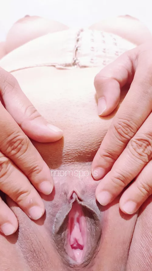 Already wet and ready for you. Will you slide right in or taste first