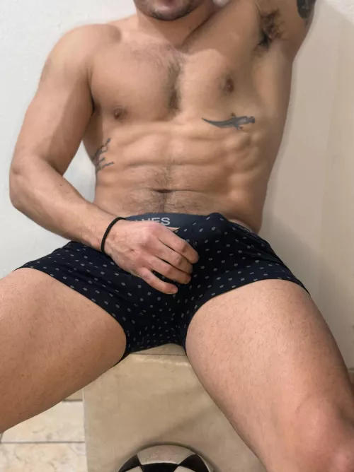 Are you man enough to handle this soccer player's boxer briefs?