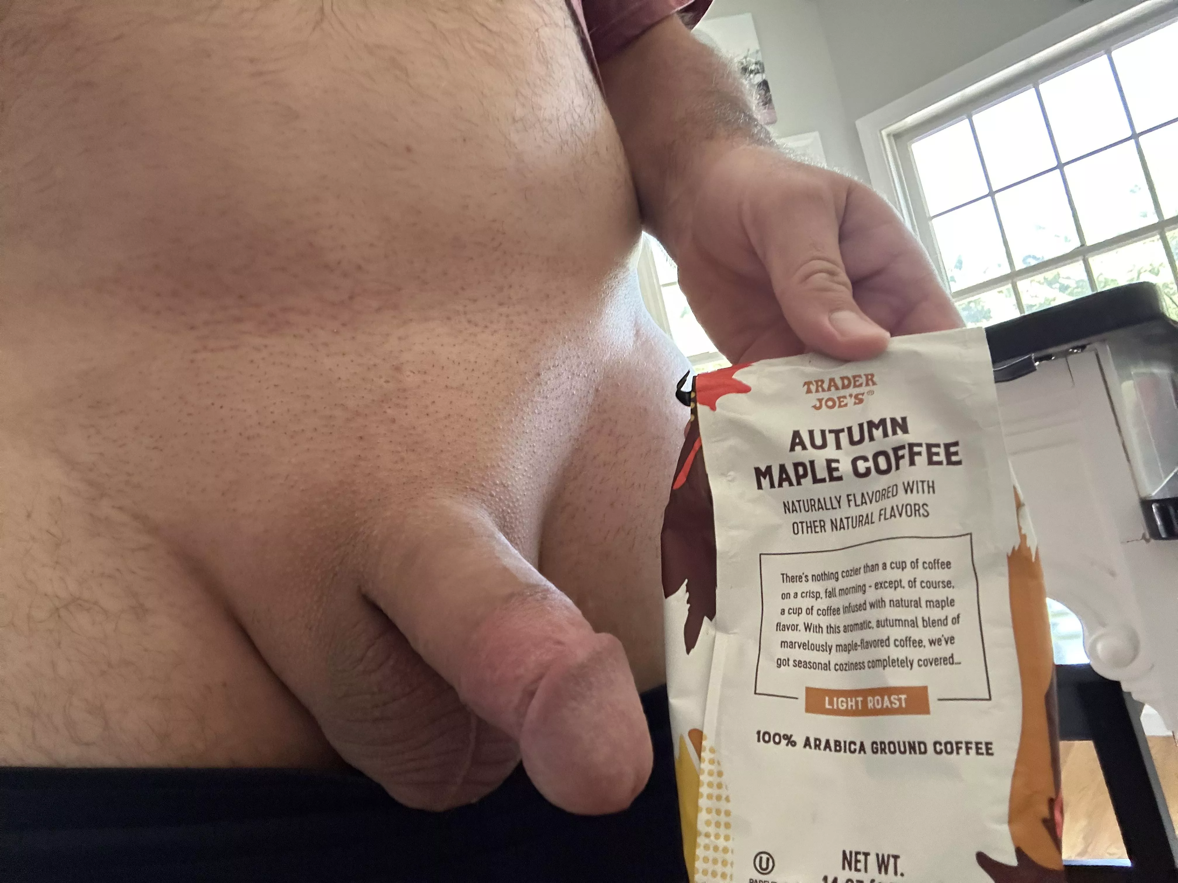 Autumn maple flavored coffee season