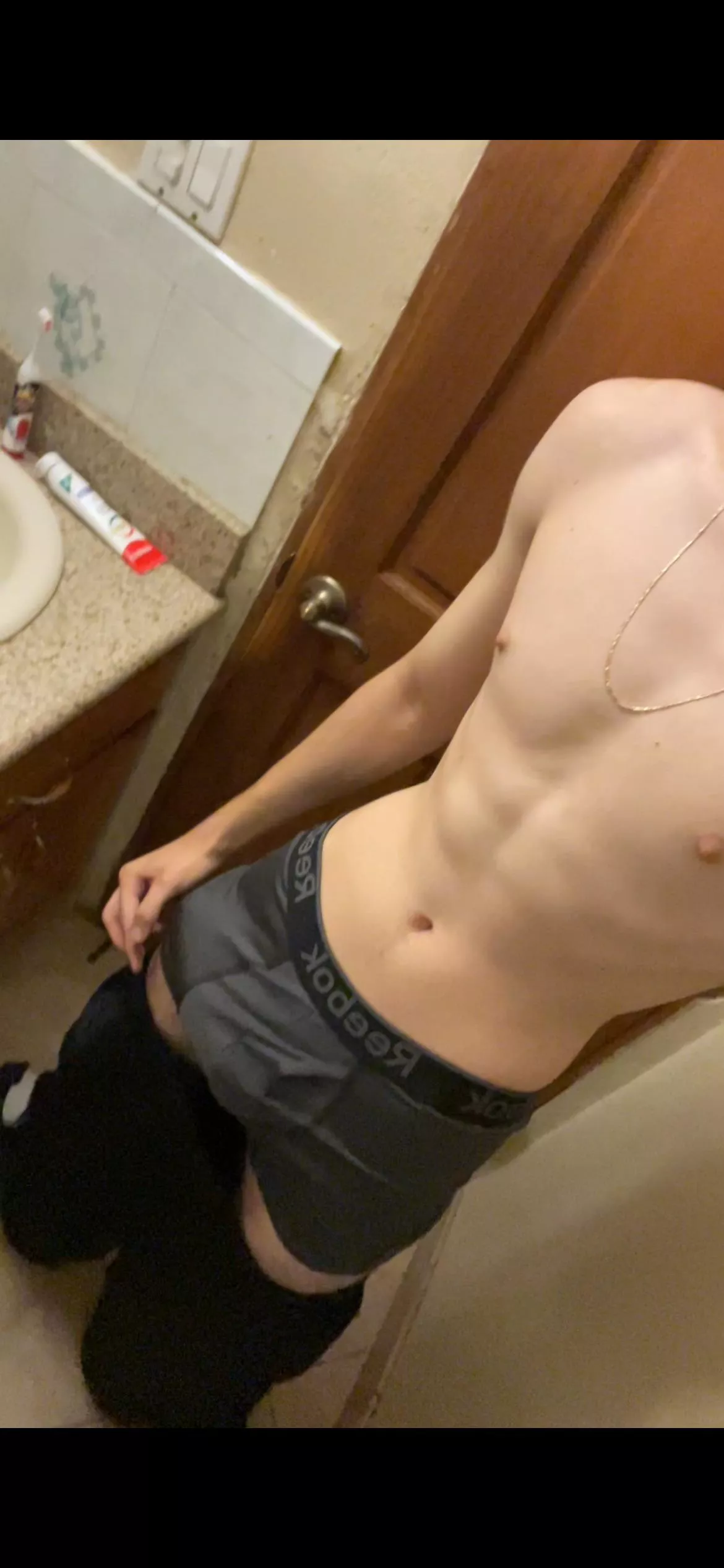 California (19) had barely gotten up to brush my teeth