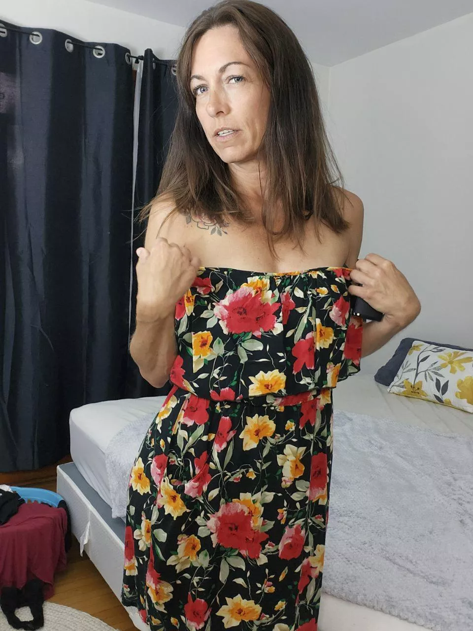 Classy with just the right touch of tease. 