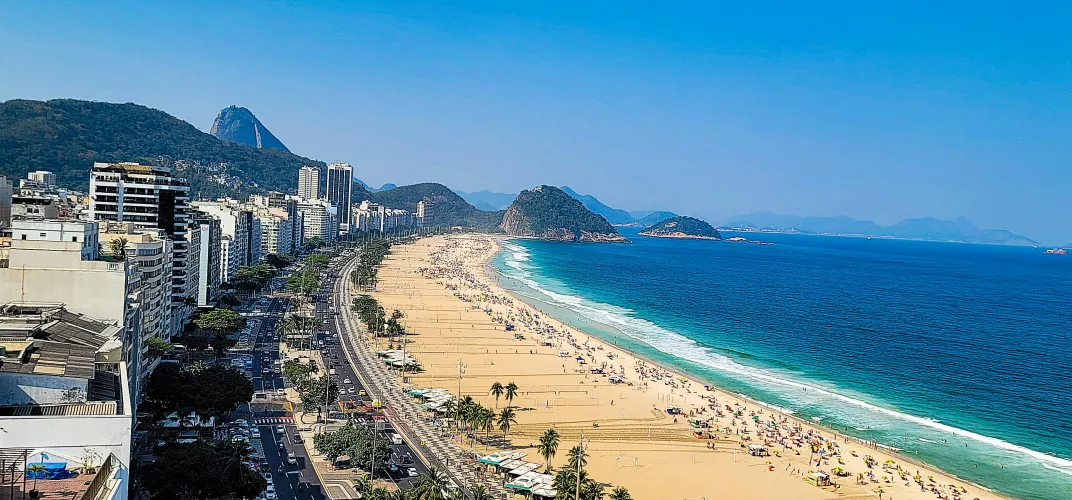 Copacabana Beach Brazil 🇧🇷 11 Sept 2024