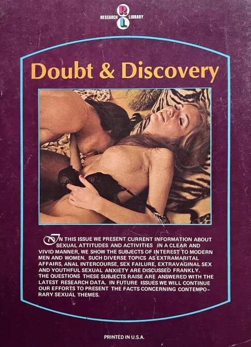 Doubt & Discovery (“Educational” Magazine by Research Library)
